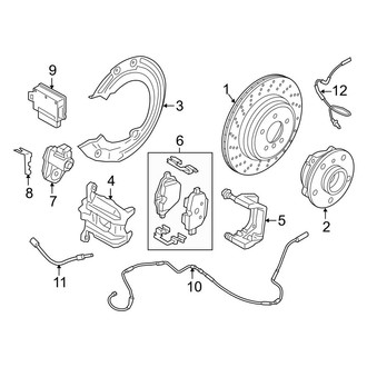 BMW OE - Rear Suspension - Brake Components
