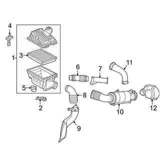 BMW OE - Engine / Transaxle - Air Intake (Base)
