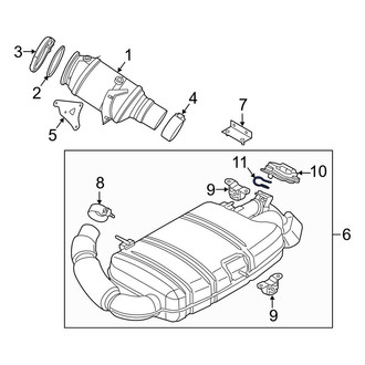 BMW OE - Exhaust Control Valve Actuator Clip