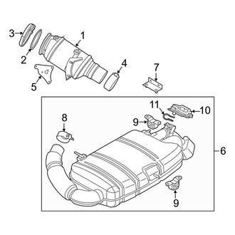 BMW OE - Exhaust System - Exhaust Components