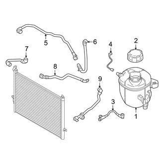 BMW OE - Cooling - Hoses & Pipes (Outer Radiator)