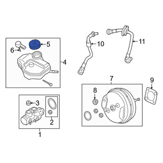 BMW OE - Brake Master Cylinder Reservoir Cap