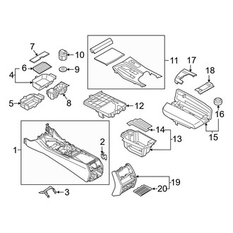 BMW OE - Center Console
