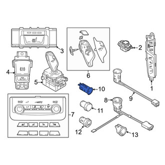 BMW OE - Rear 12 Volt Accessory Power Outlet Housing
