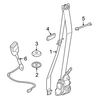 BMW OE - Restraint Systems - Front Seat Belts