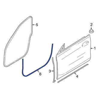 BMW OE - Front Outer Door Seal