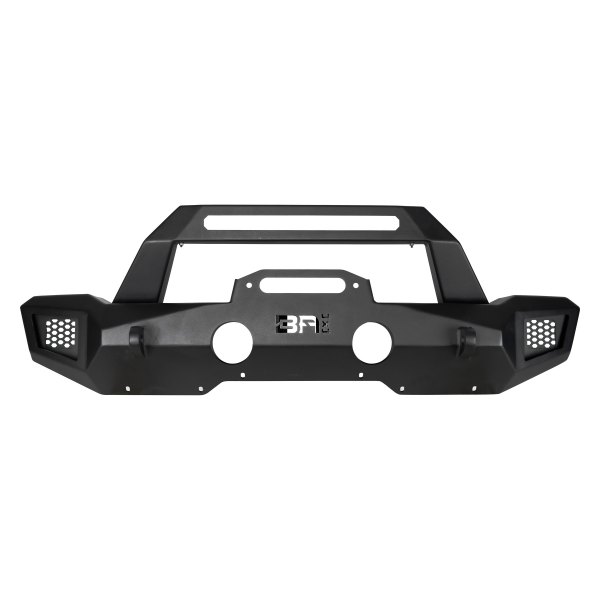 Body Armor 4x4® - Orion Mid Width Front HD Black Powder Coated Bumper