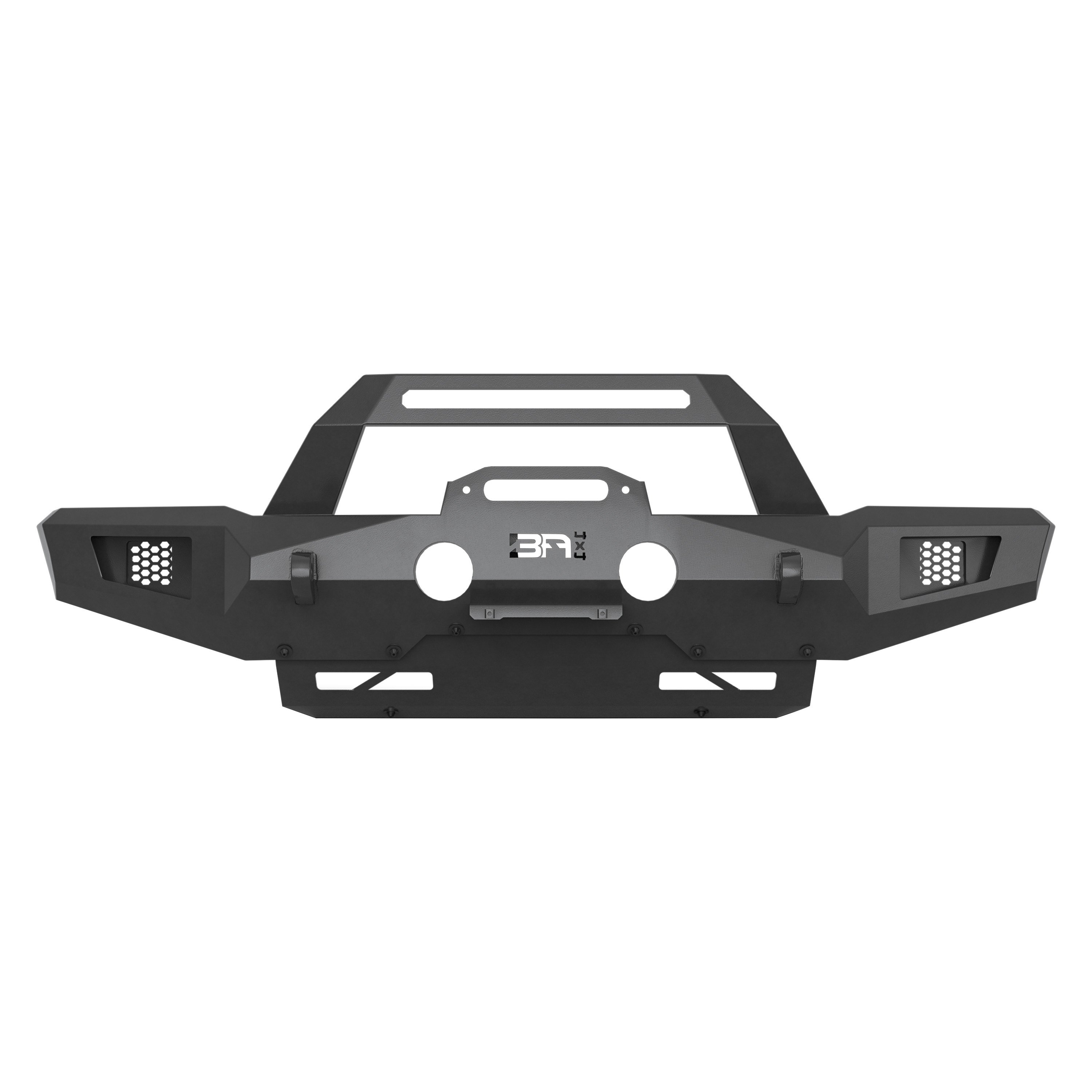 Body Armor 4x4® Orion Full Width Front Winch HD Bumper with Hoop