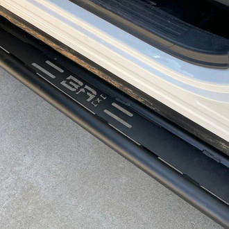Body Armor 4x4® - Rockcrawler Black Side Bars