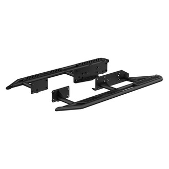 Body Armor 4x4® - Revo Cab Length Black Step Sliders