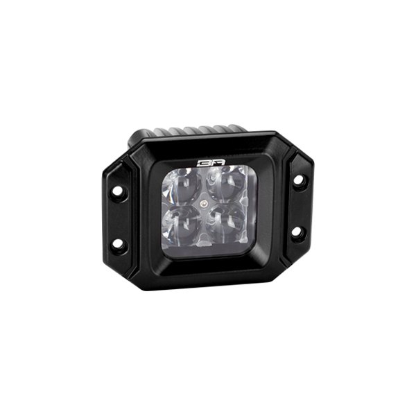 Body Armor 4x4® - 3 Series Flush Mount 3" 2x20W Cube Flood Beam LED Lights