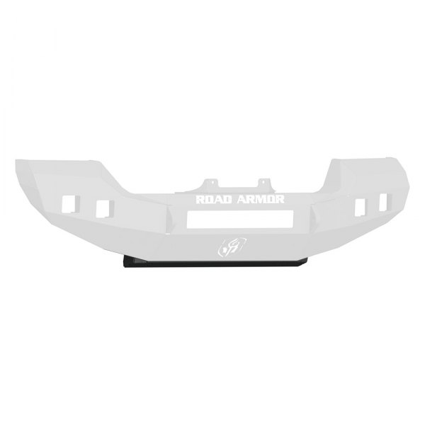 Road Armor® - Stealth Series Front Black Powder Coated Skid Plate for Full Width Front Bumper
