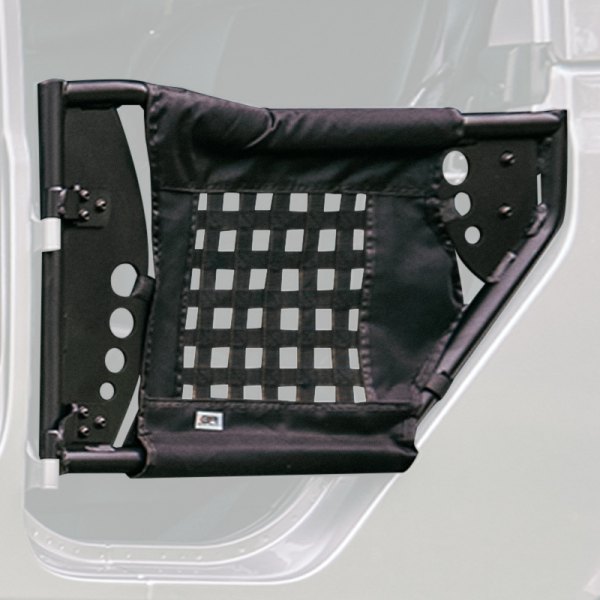 Body Armor 4x4® - Gen 3 Black Powder Coat Steel Rear Trail Doors