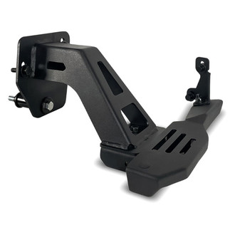 Body Armor 4x4® - Black Powder Coated Rear Bumper Step