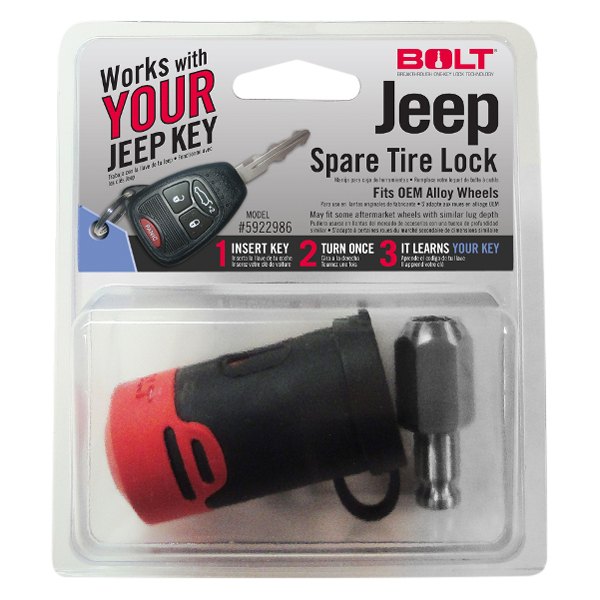 Bolt Lock® - Jeep Spare Tire Lock