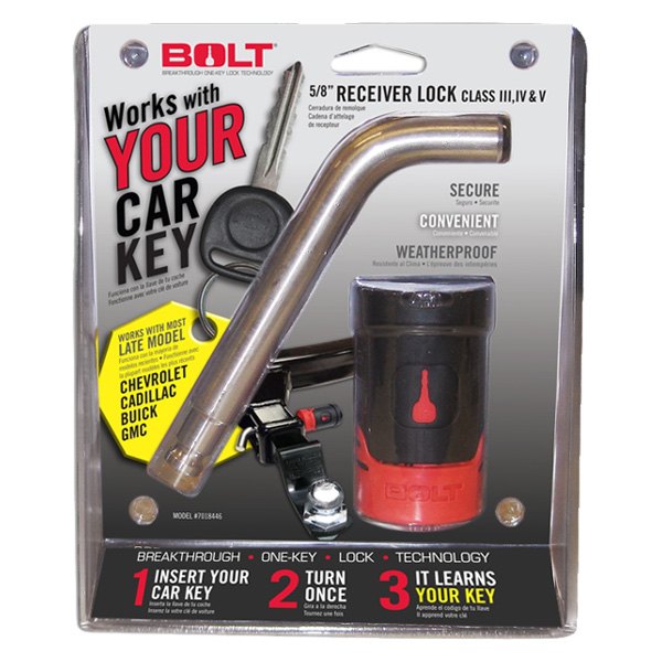 Bolt Lock® 7018446 58 Trailer Hitch Pin Lock