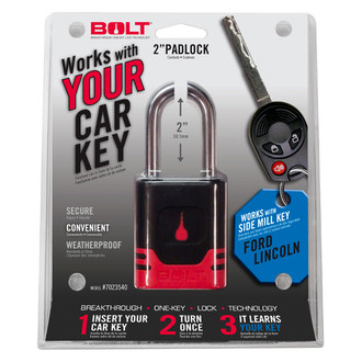 Bolt Lock® - Padlock for Side Cut Keys