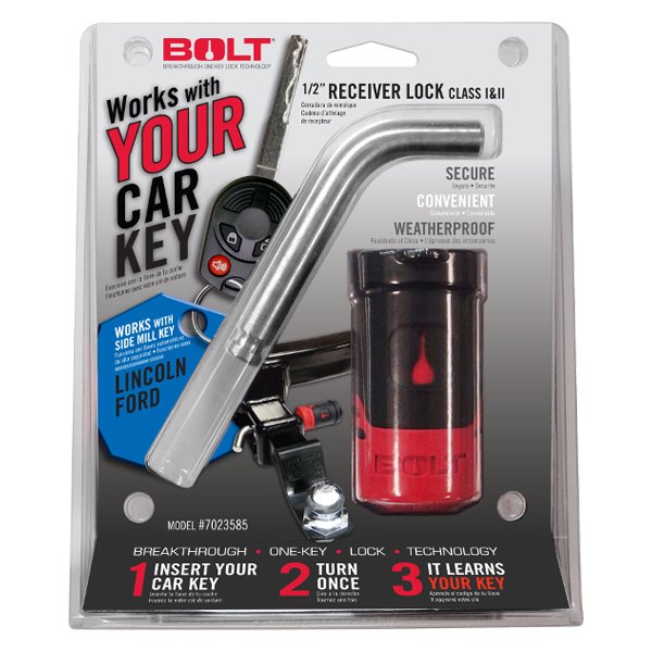 Bolt Lock® - 1/2" Trailer Hitch Pin Lock