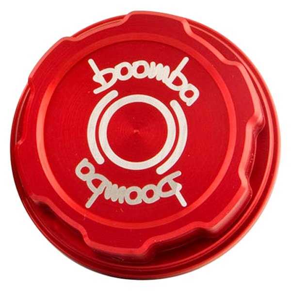Boomba Racing® - Red Brake Reservoir Cover Cap 