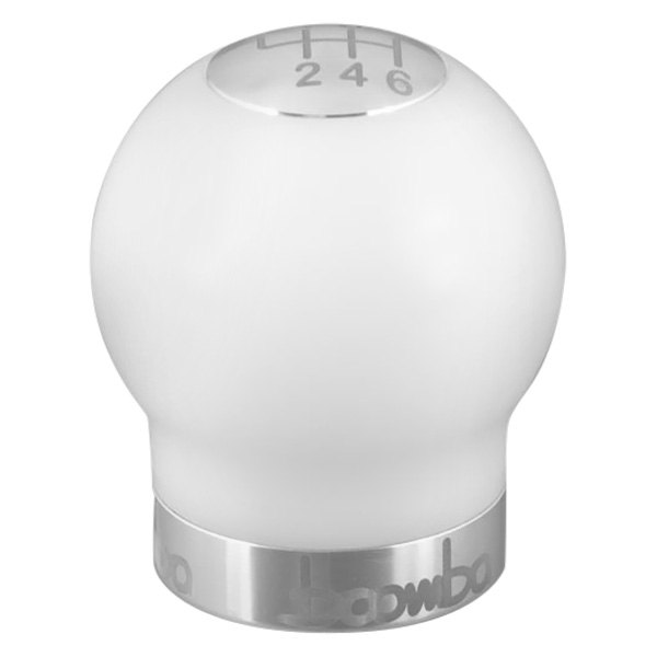 Boomba Racing® - White Round V2 Weighted Shift Knob