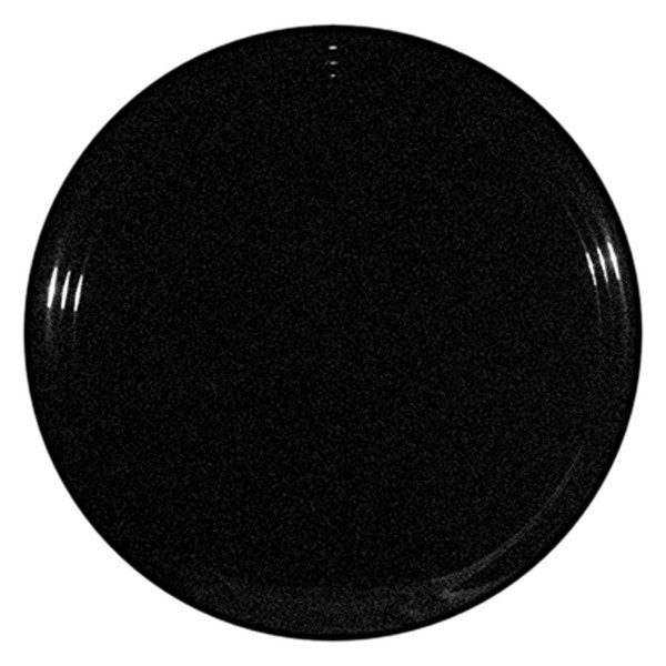 Boomerang® - 32" MasterSeries™ Black Diamond Spare Tire Cover with Black Powder Coated SS Ring