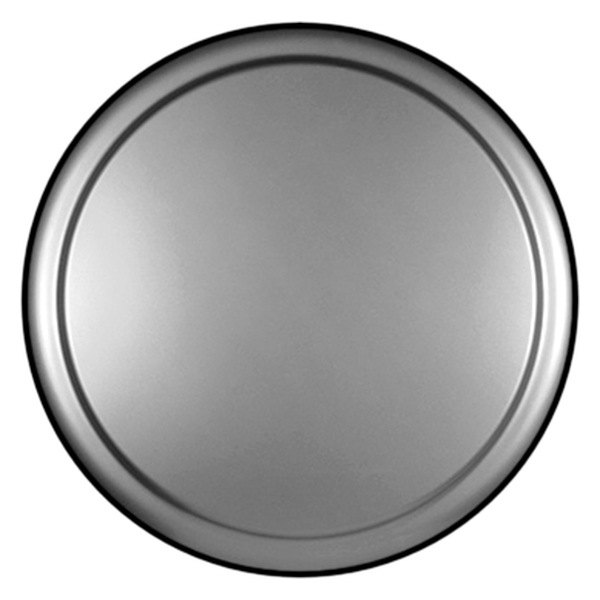 Boomerang® - 32" MasterSeries™ Silver Fresco Metallic Spare Tire Cover with Black Powder Coated SS Ring