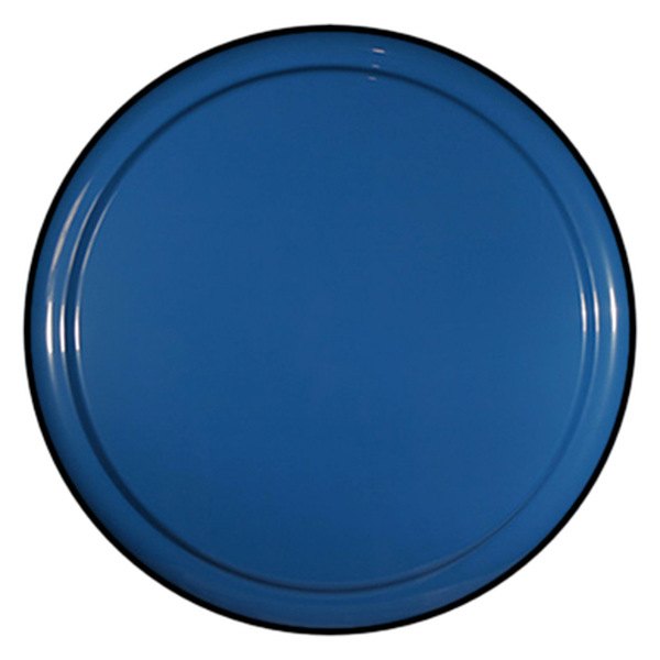 Boomerang® - 32" MasterSeries™ Voodoo Blue Spare Tire Cover with Black Powder Coated SS Ring