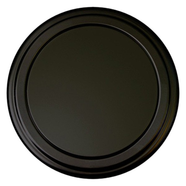 Boomerang® - 35" MasterSeries™ Black Spare Tire Cover with Black Powder Coated SS Ring