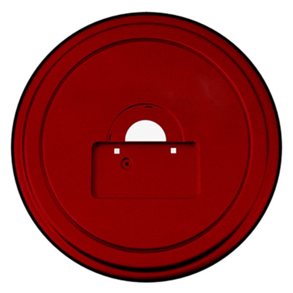 Boomerang® - 35" MasterSeries™ Twilight Maroon Spare Tire Cover with Black Powder Coated SS Ring