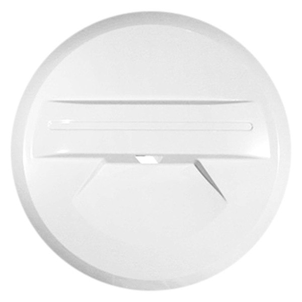 Boomerang® - 32" MasterSeries™ Iceberg White Spare Tire Cover with Painted to Match SS Ring