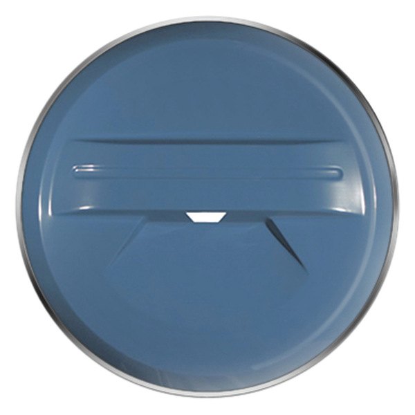 Boomerang® - 32" MasterSeries™ Cavalry Blue Spare Tire Cover with Polished SS Ring