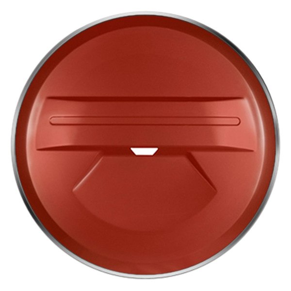 Boomerang® - 32" MasterSeries™ Radiant Red Spare Tire Cover with Polished SS Ring
