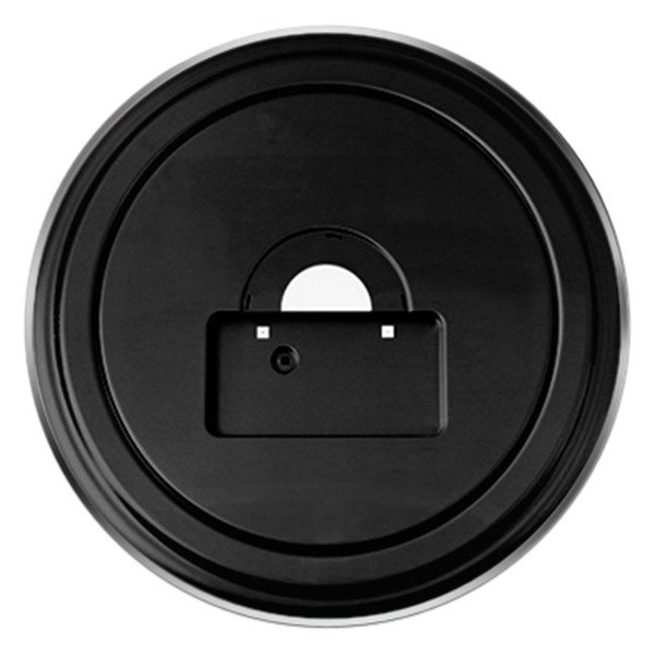 Boomerang® - 35" MasterSeries™ Black Spare Tire Cover with Polished SS Ring