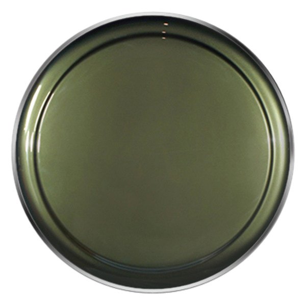 Boomerang® - 30" MasterSeries™ Rescue Green Metallic Spare Tire Cover with Polished SS Ring
