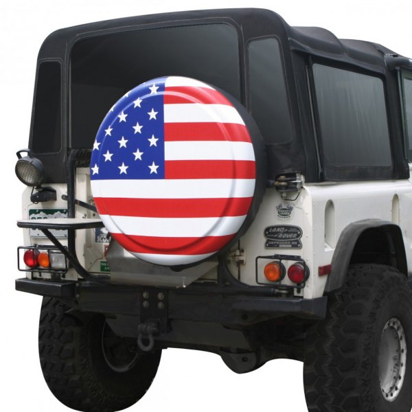 Boomerang® - 28" Rigid Series™ American Flag Spare Tire Cover