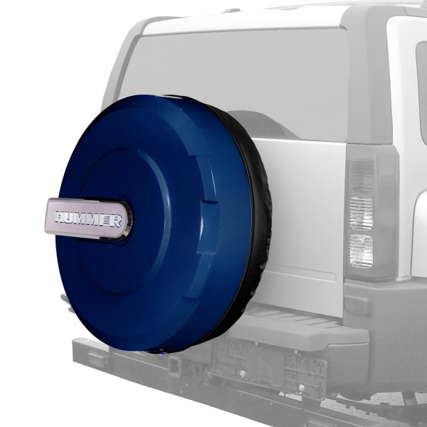 Boomerang® - 33" Xtreme Series All Terrain Blue Spare Tire Cover