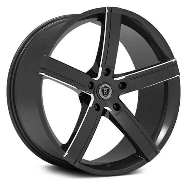 BORGHINI® - B39A Black with Milled Accents