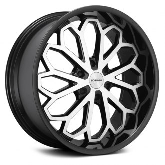 BORGHINI® - BW68 Black with Machined Face