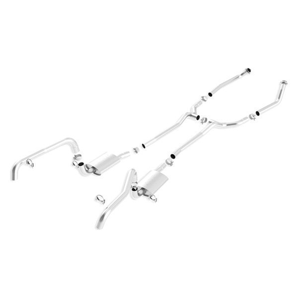Borla® - S-Type™ Stainless Steel Manifold-Back Exhaust System, Chevy Camaro