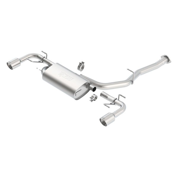 Borla® - Touring™ Stainless Steel EC-Type Approved Cat-Back Exhaust System, Mazda RX-8