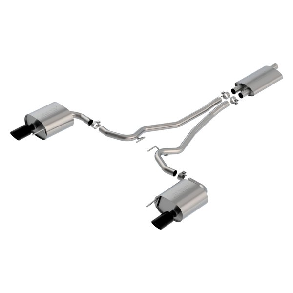 Borla® - Touring™ Stainless Steel EC-Type Approved Cat-Back Exhaust System