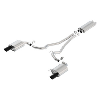 Borla® - Touring™ Stainless Steel EC-Type Approved Cat-Back Exhaust System with Split Rear Exit