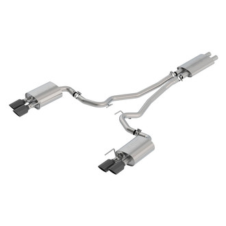 Borla® - Touring™ 304 SS Cat-Back Exhaust System with Quad Rear Exit