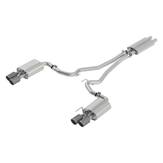 Borla® - Touring™ 304 SS Cat-Back Exhaust System with Quad Rear Exit