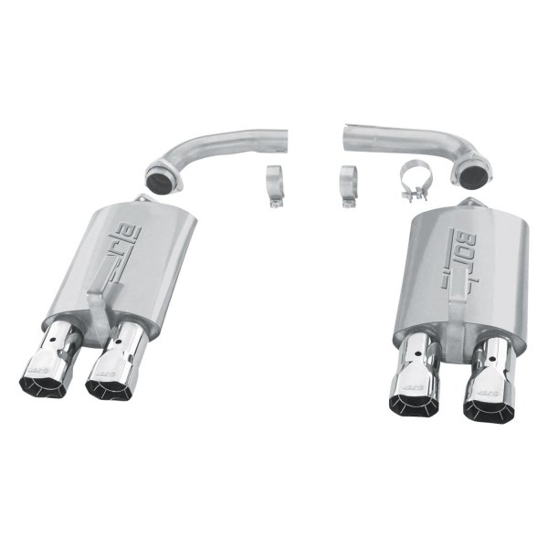 Borla® - S-Type™ Stainless Steel Axle-Back Exhaust System, Chevy Corvette