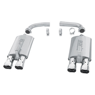 Borla® - S-Type™ Stainless Steel Axle-Back Exhaust System with Quad Rear Exit