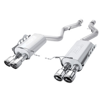 Borla® - S-Type™ Stainless Steel Axle-Back Exhaust System with Quad Rear Exit