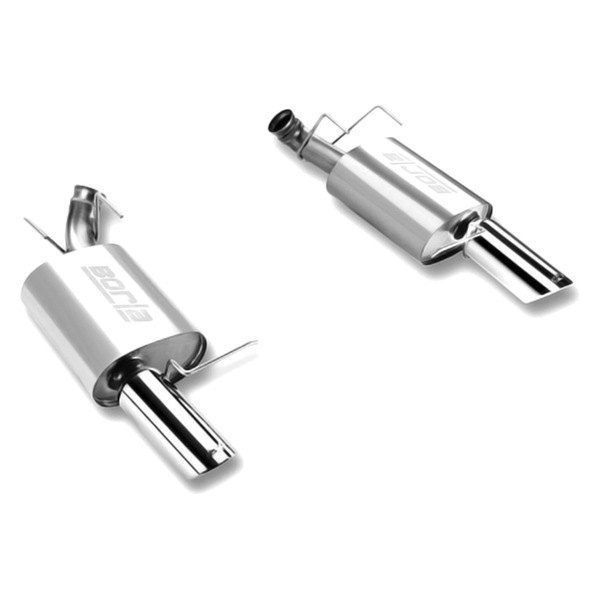 Borla® - ATAK™ 304 SS Axle-Back Exhaust System, Ford Mustang