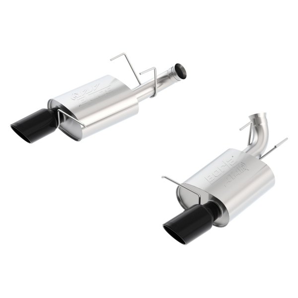 Borla® - ATAK™ 304 SS Axle-Back Exhaust System, Ford Mustang