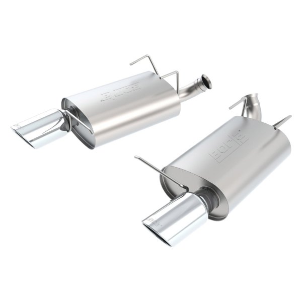 Borla® - Touring™ Stainless Steel Axle-Back Exhaust System, Ford Mustang